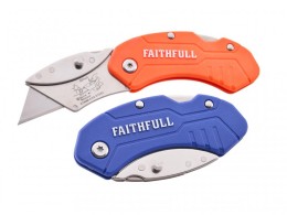 Faithfull Folding Utility Knife &pound;6.99